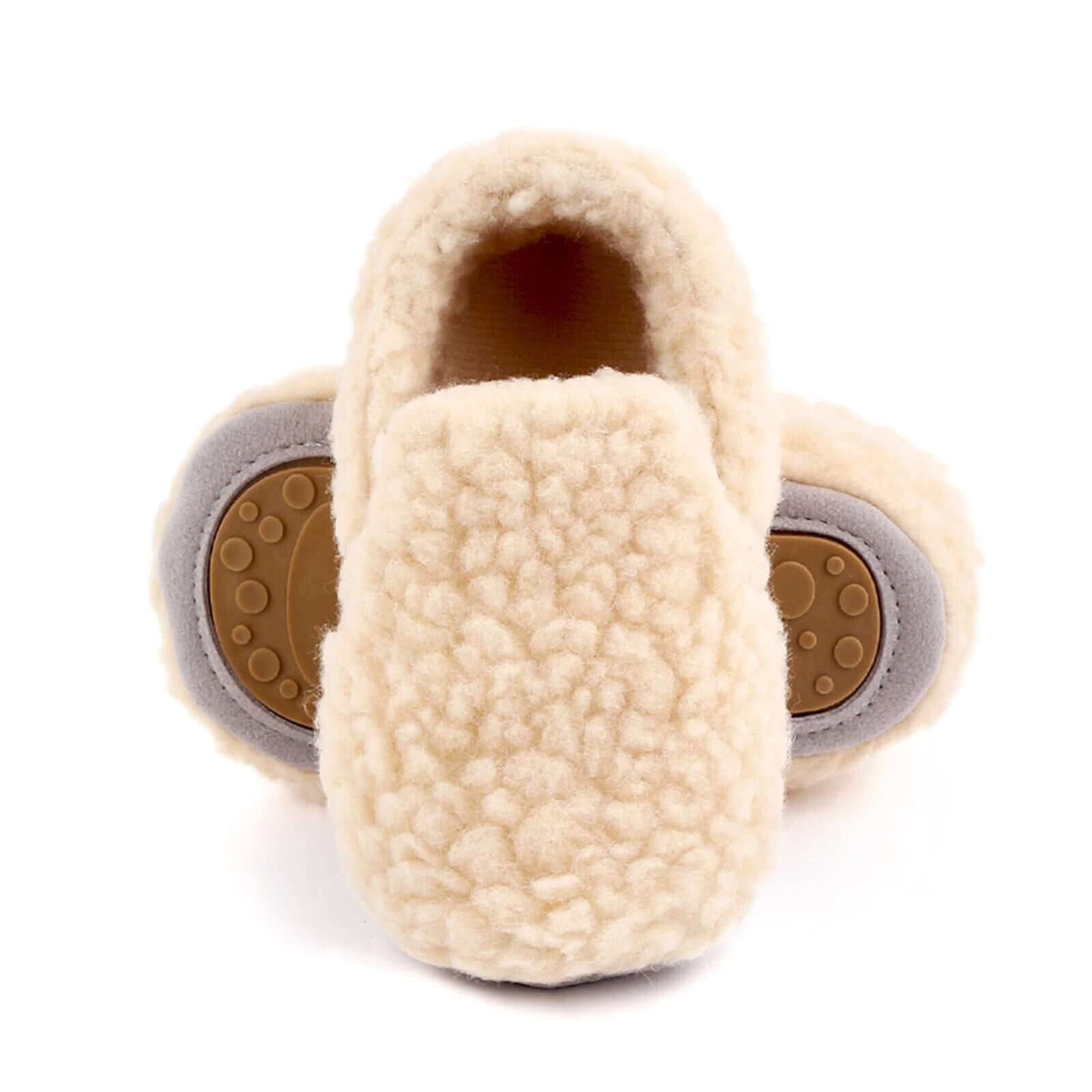 Baby ugg hotsell fur slippers